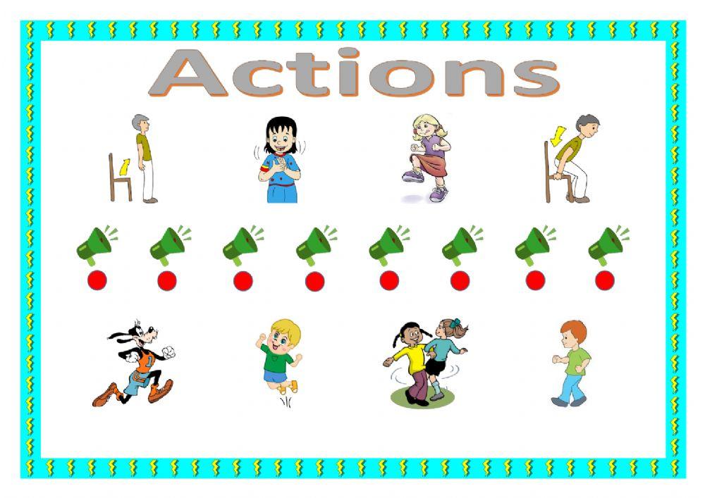 Actions (match up)