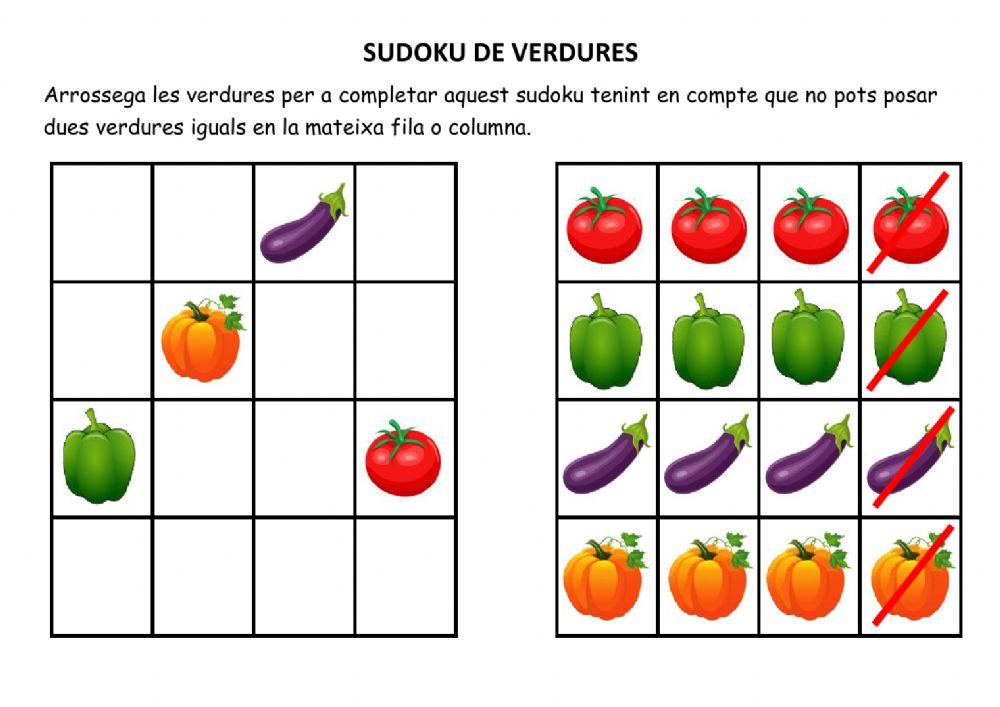 Sudoku de Verdures