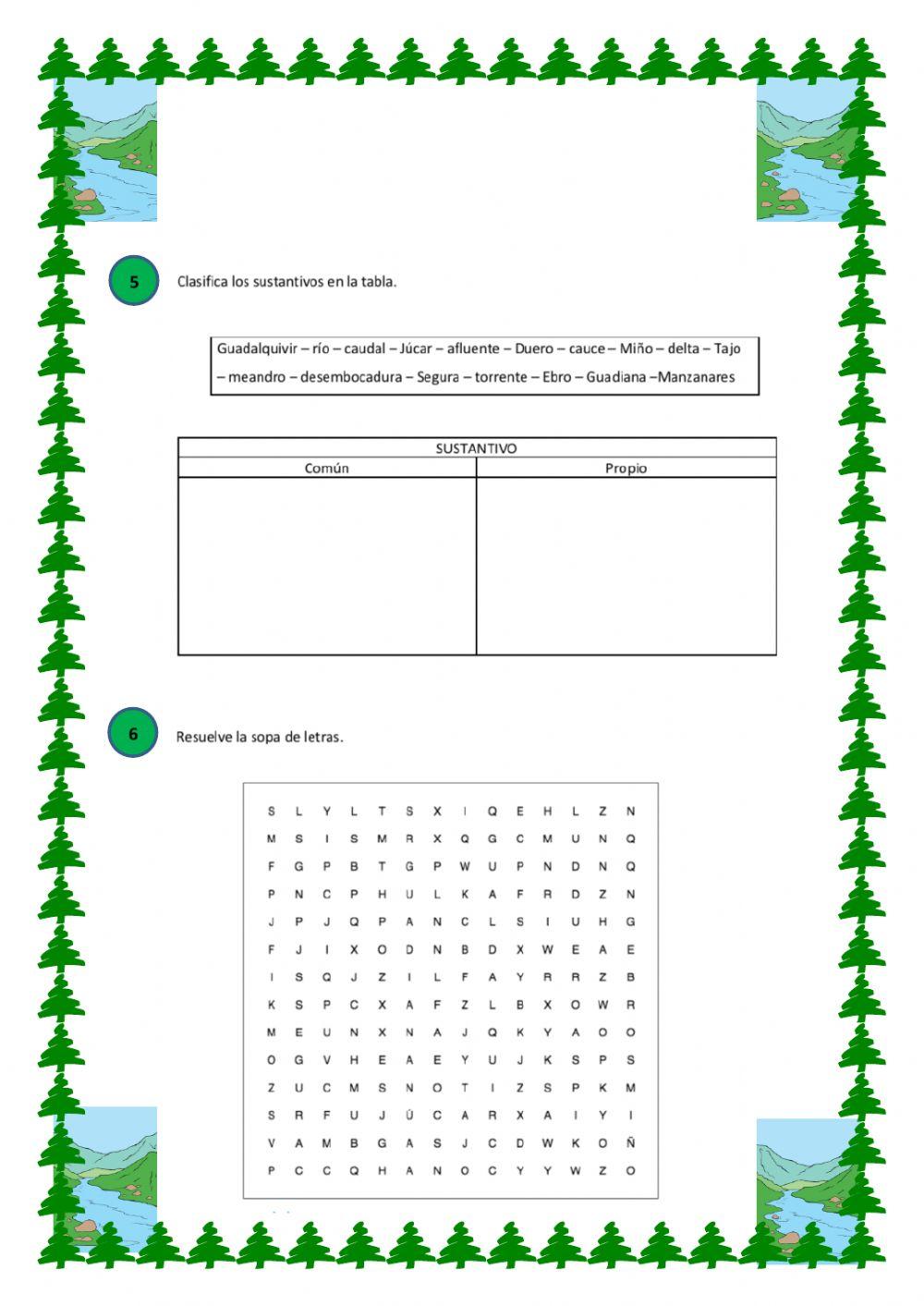 TAREA COMPETENCIAL TERCERO. LOS RÍOS