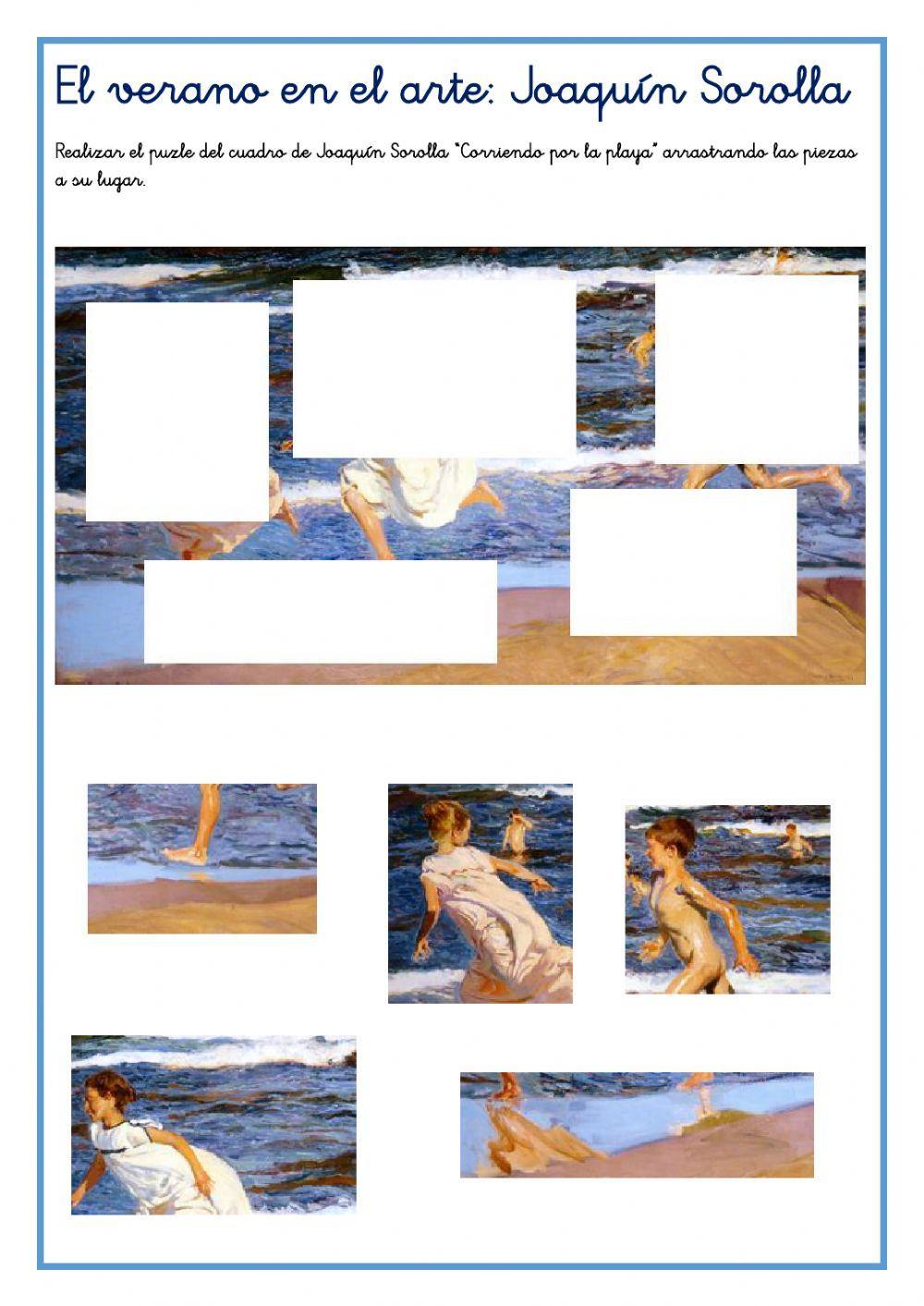 El verano en el arte. Joaquín Sorolla