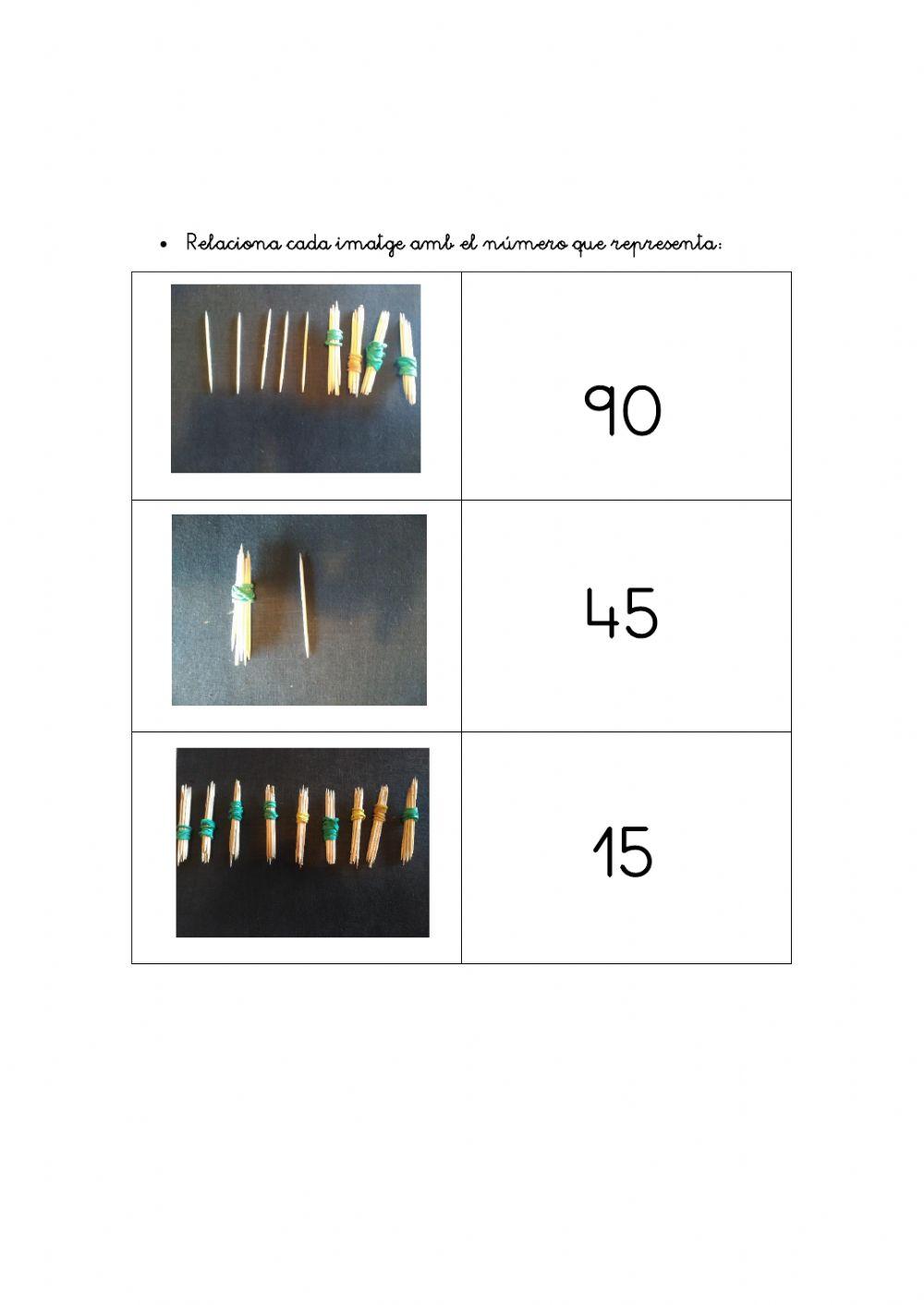 Numeració i desenses.