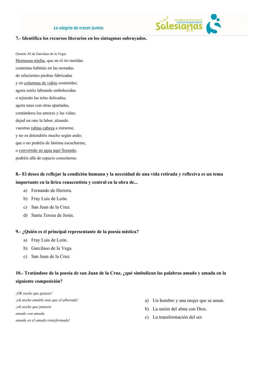 Repasamos el Renacimiento (II)