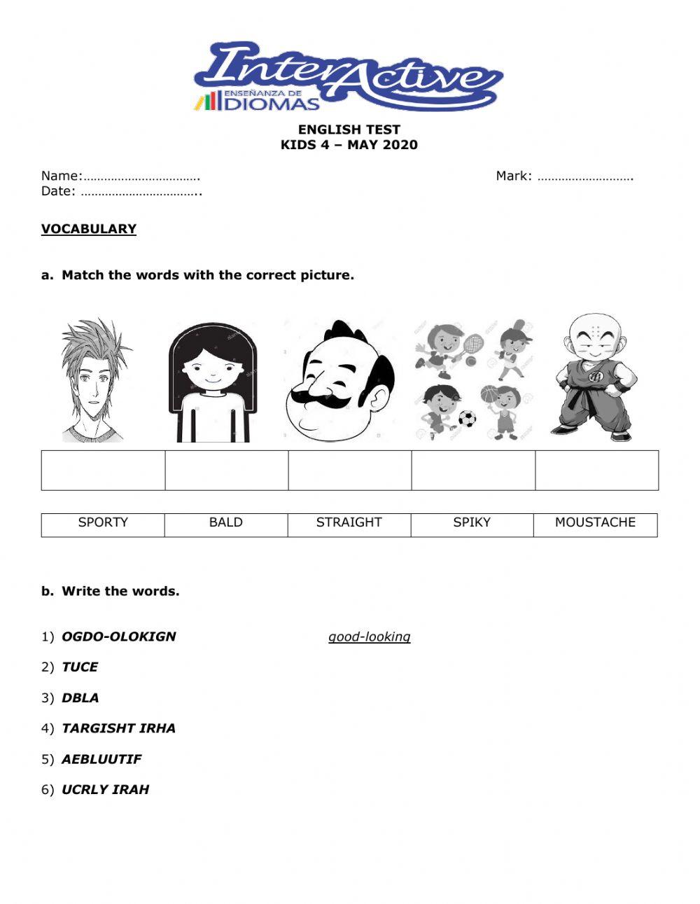 Practical work kids 4