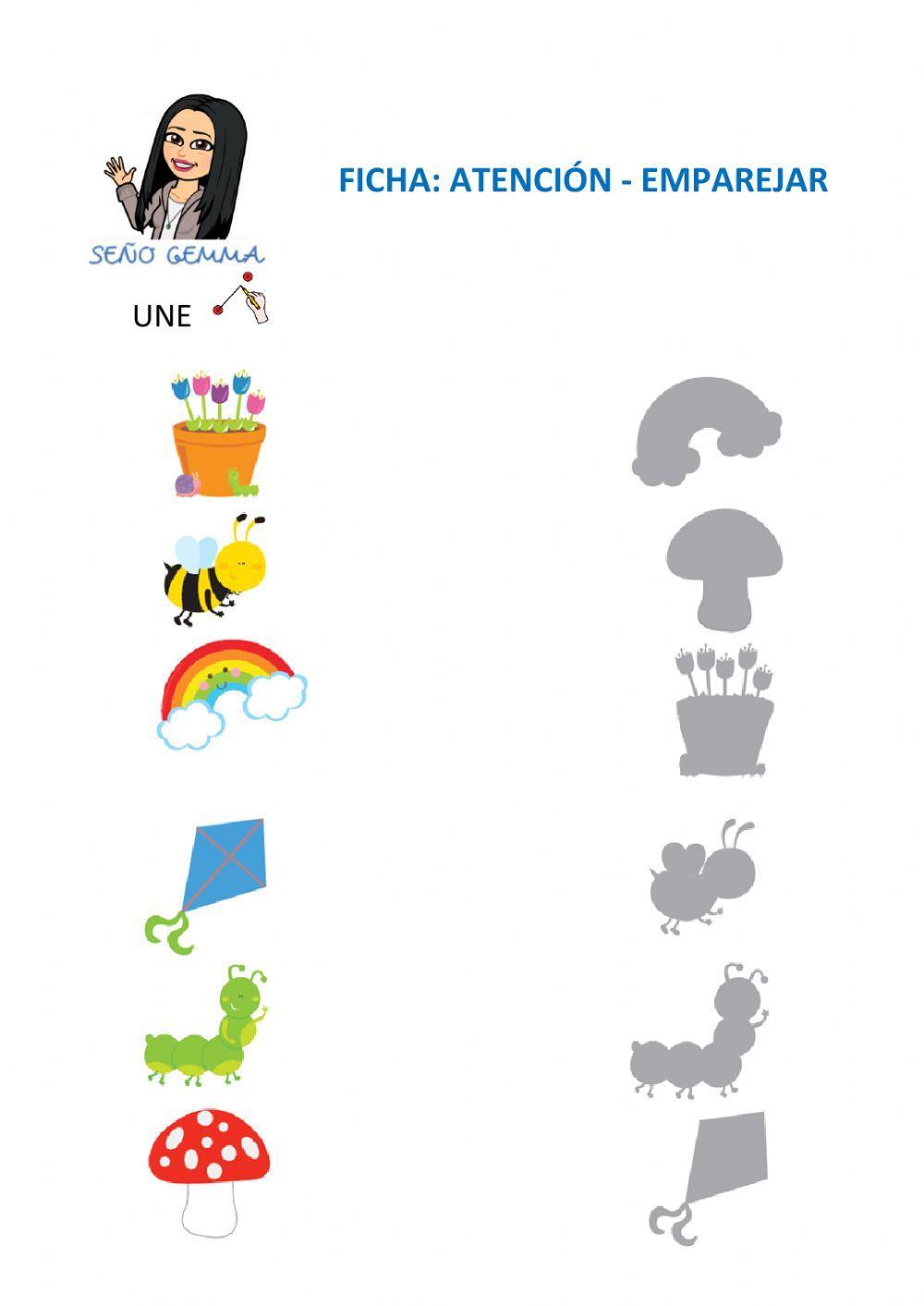 Atención - emparejar