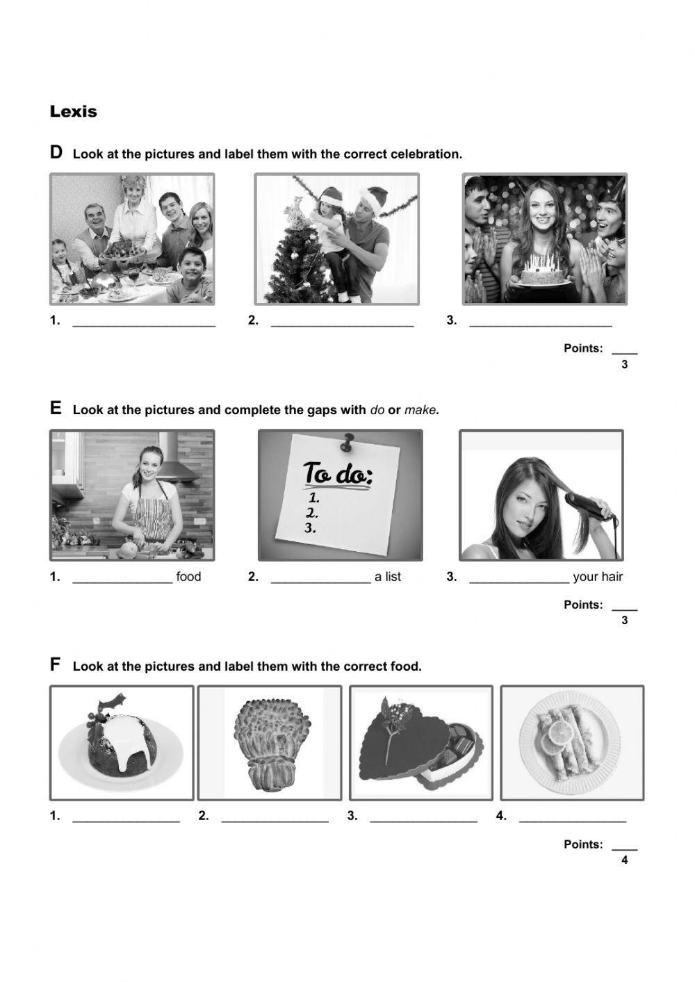 Klasa 5 karta pracy słownictwo+ be going to teens