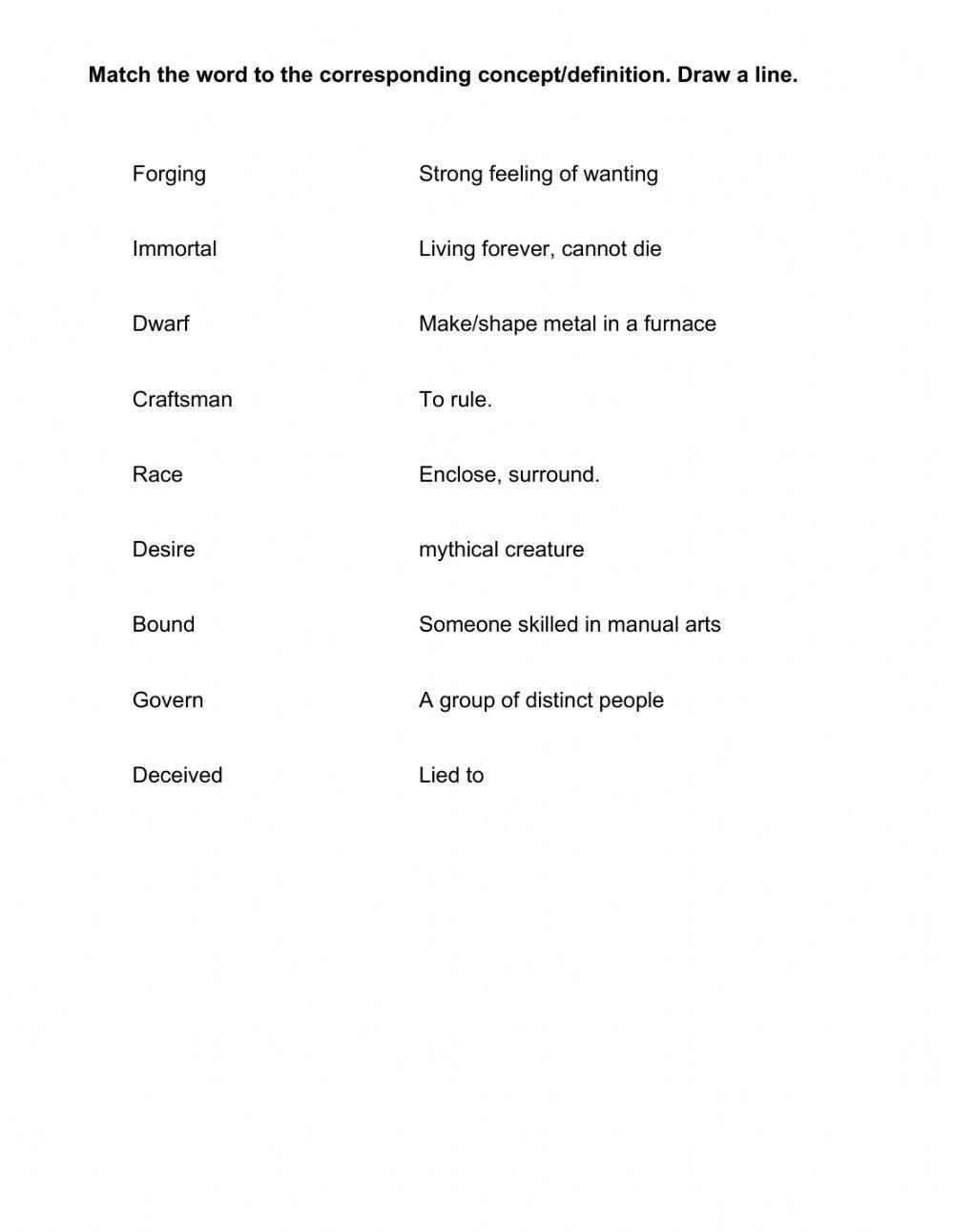 The lord of the rings