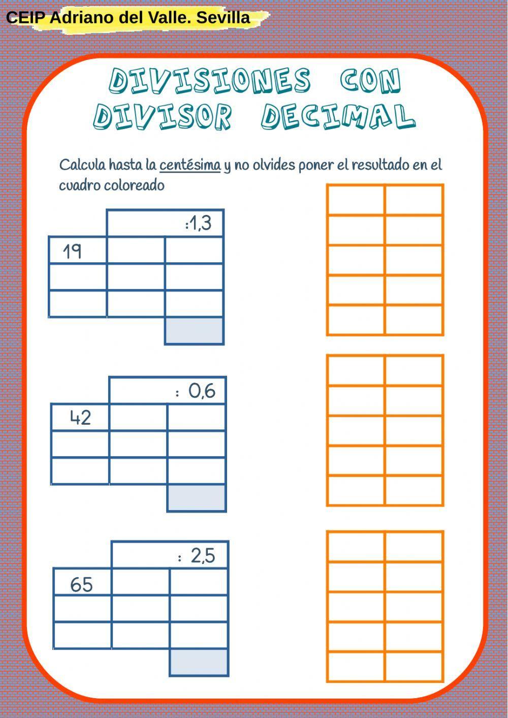 Divisor decimal (ABN)2