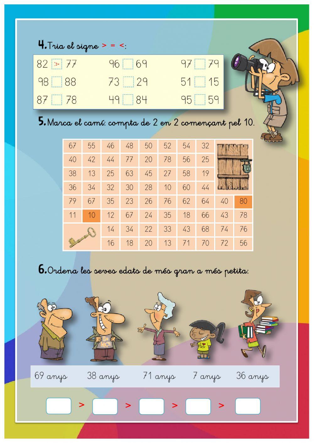 Numeració fins 79-2