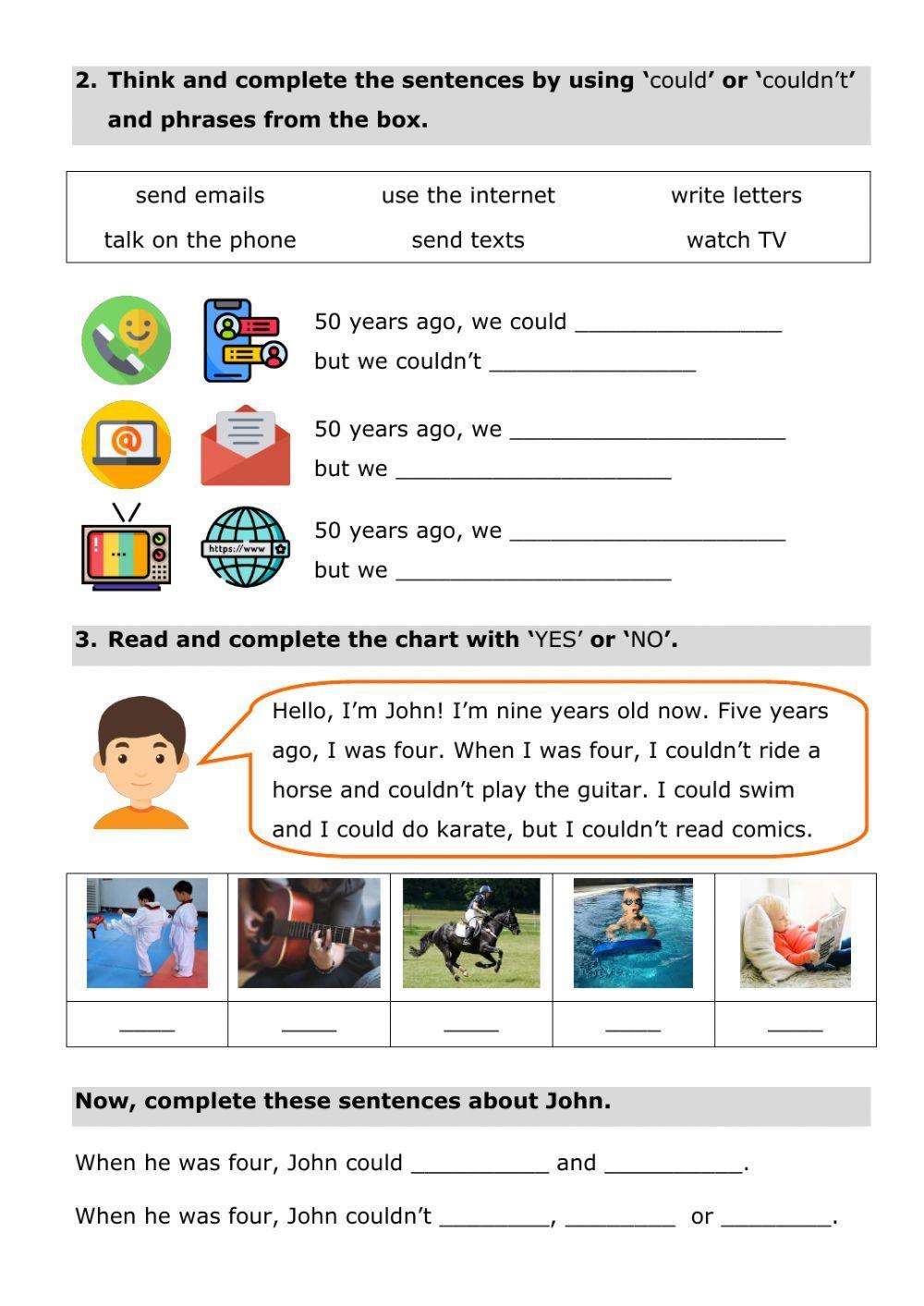 ENGLISH 3 - U7. Grammar 2.2