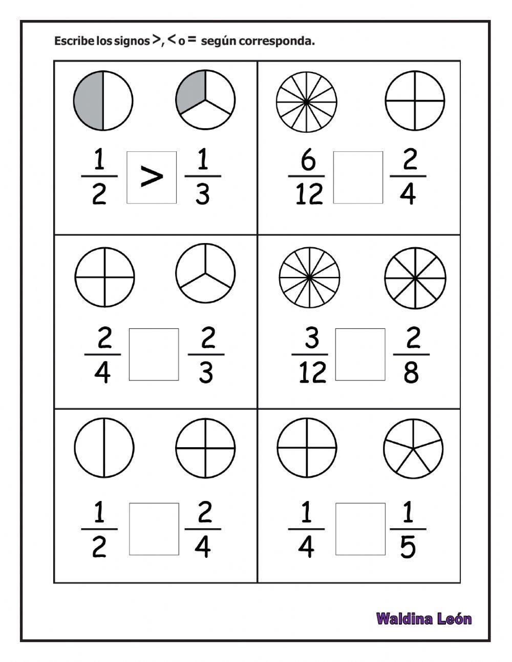 Fracciones-Equivalentes