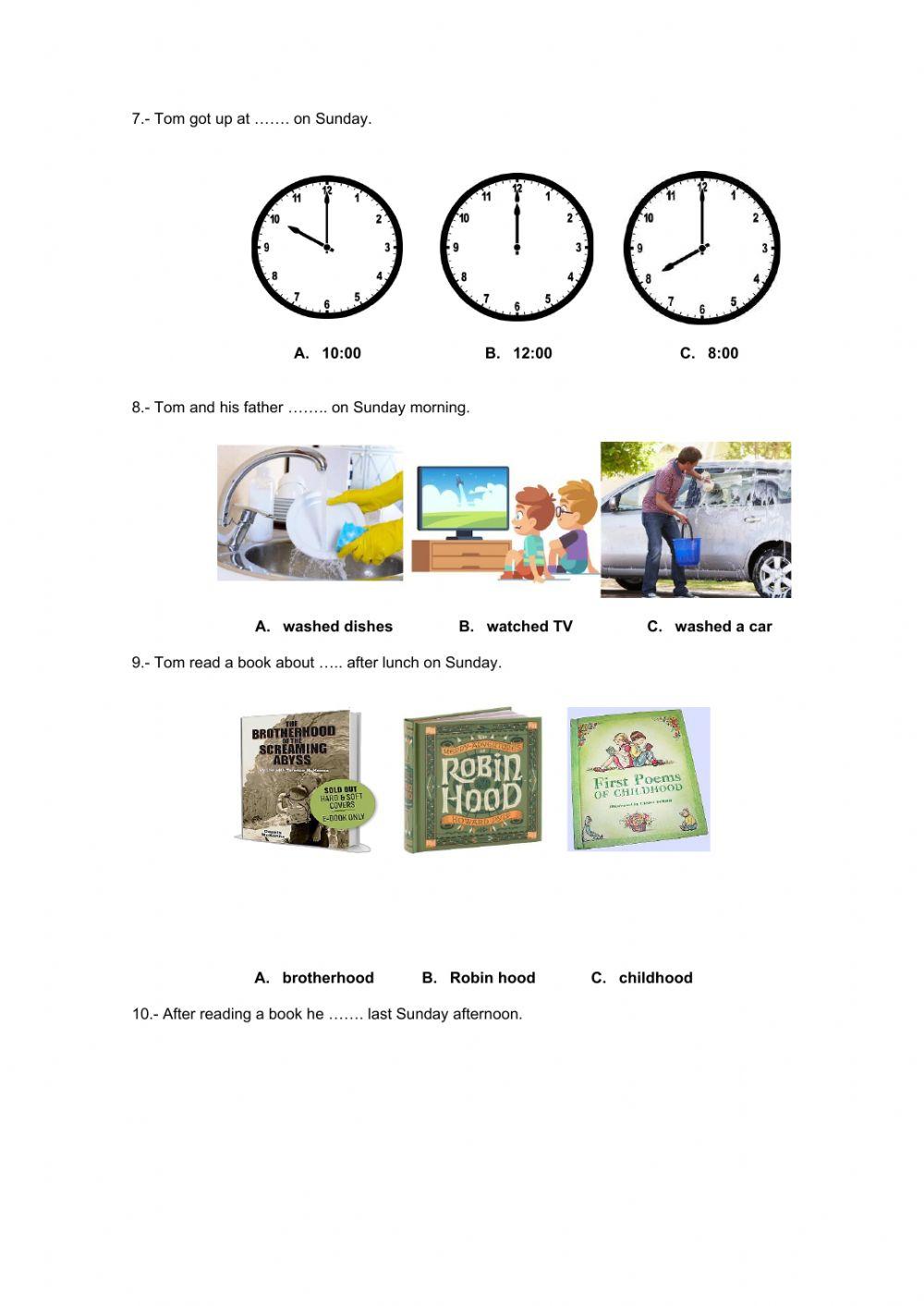 Listening practice Unit 10