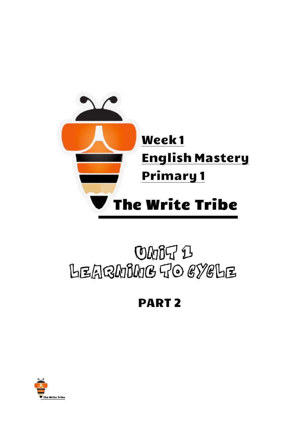 Week 1 e-learning p1 part 2