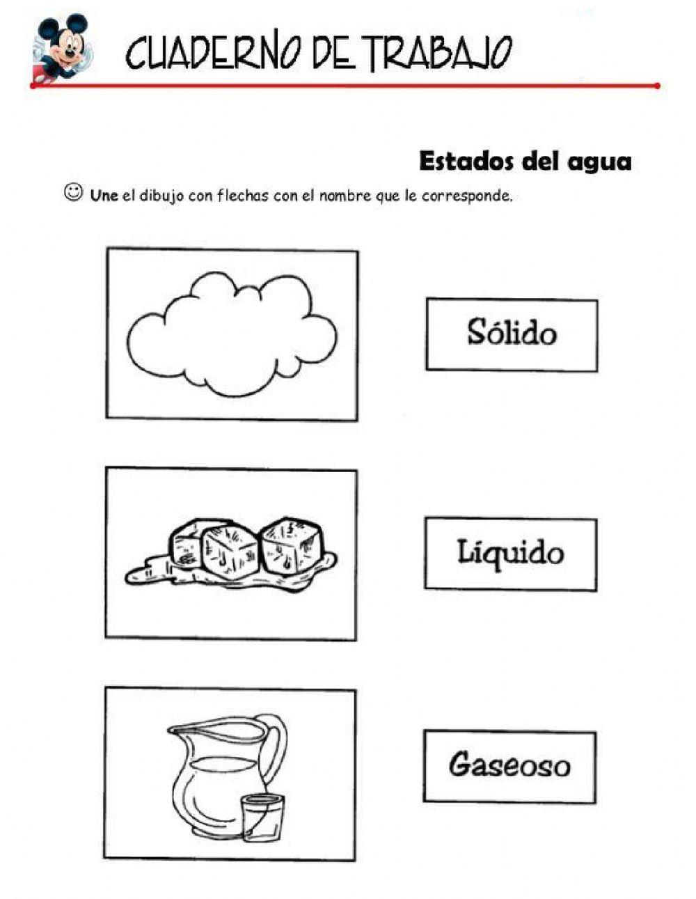 Estados del agua Estados del agua