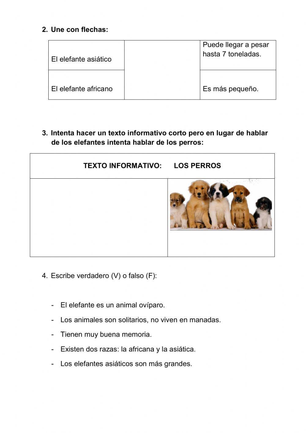 El texto informativo