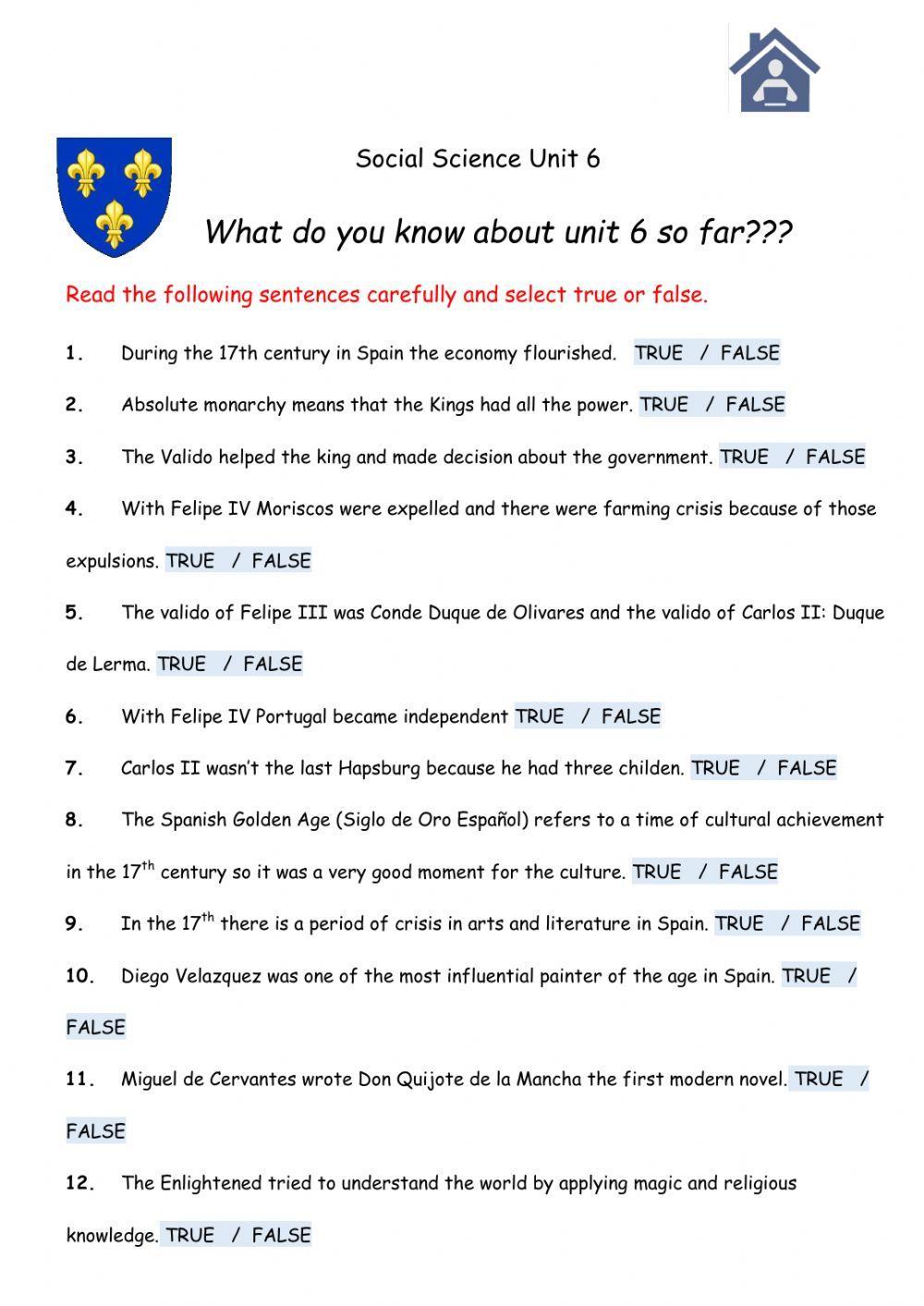 Social Science UNIT 6