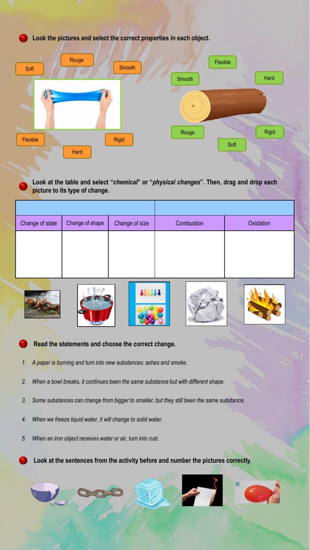 Matter and materials