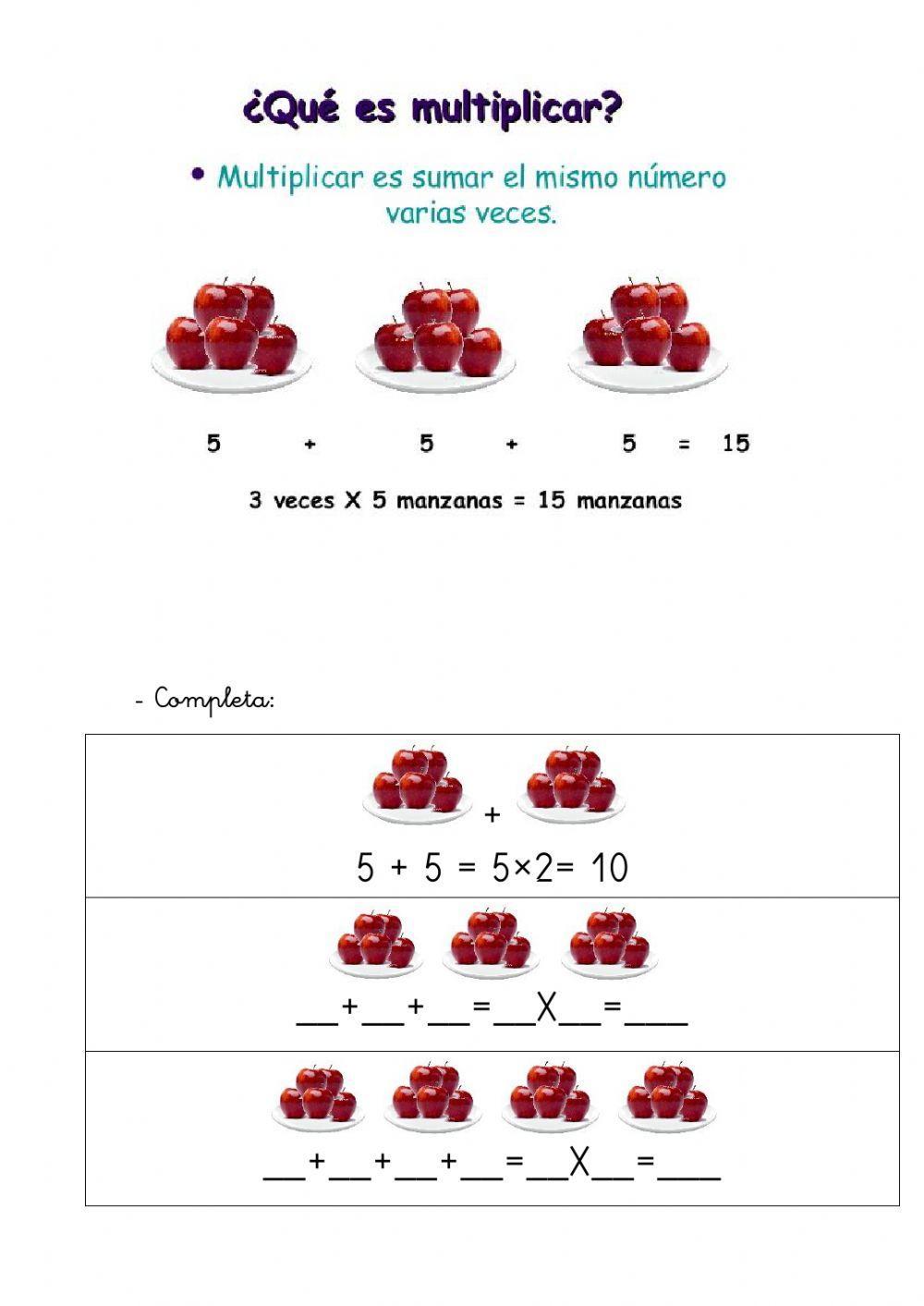 Tabla del 5 Tabla del 5