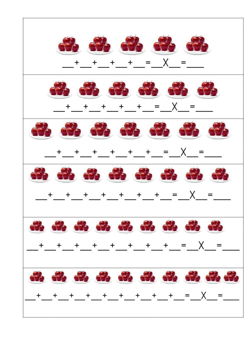 Tabla del 5