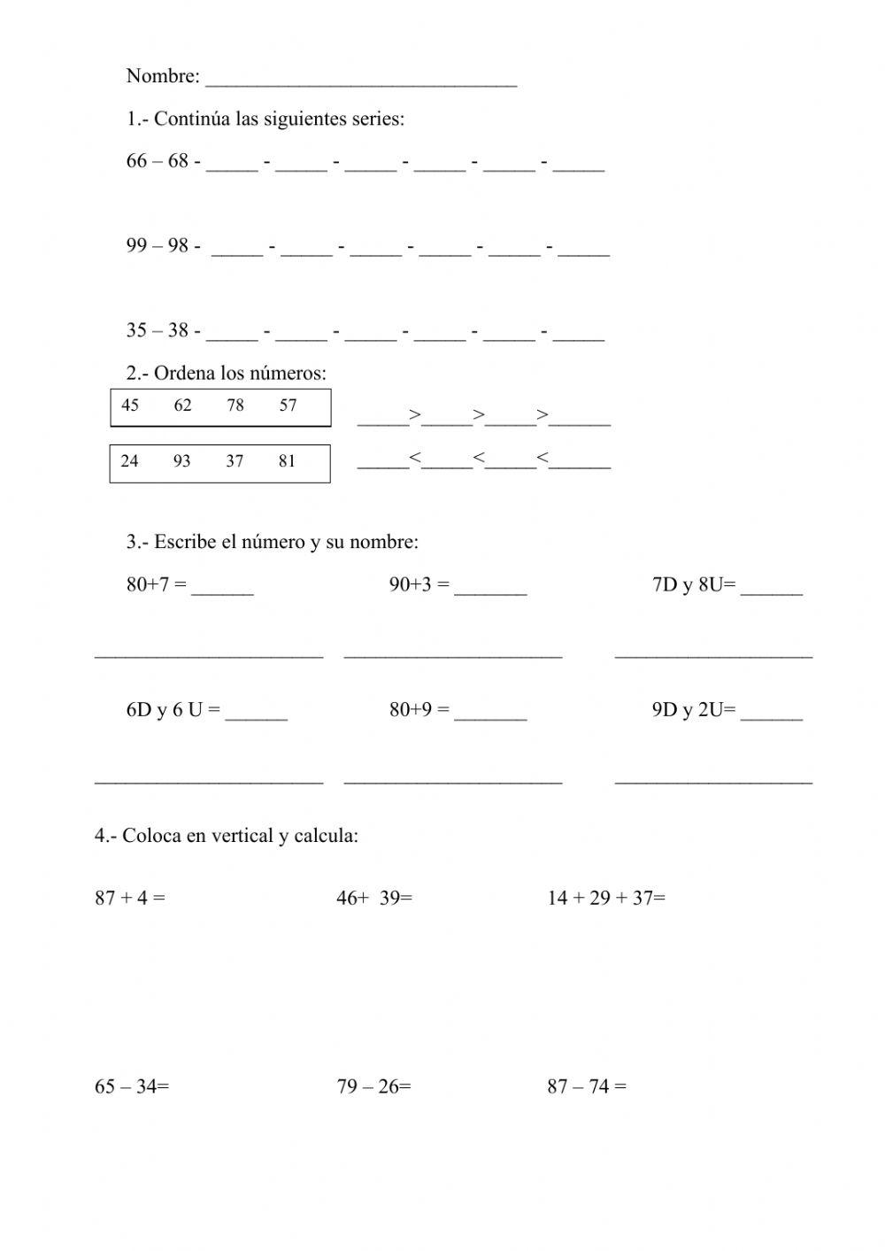 evaluación mates final