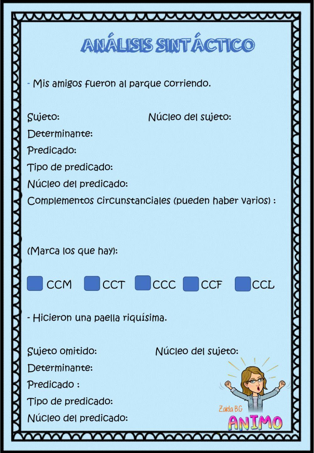 Análisis sintáctico