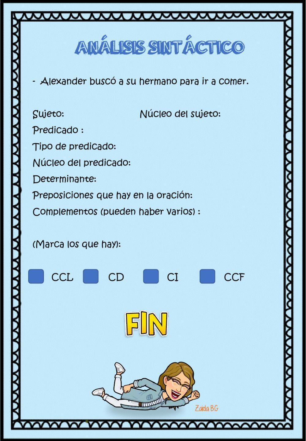 Análisis sintáctico