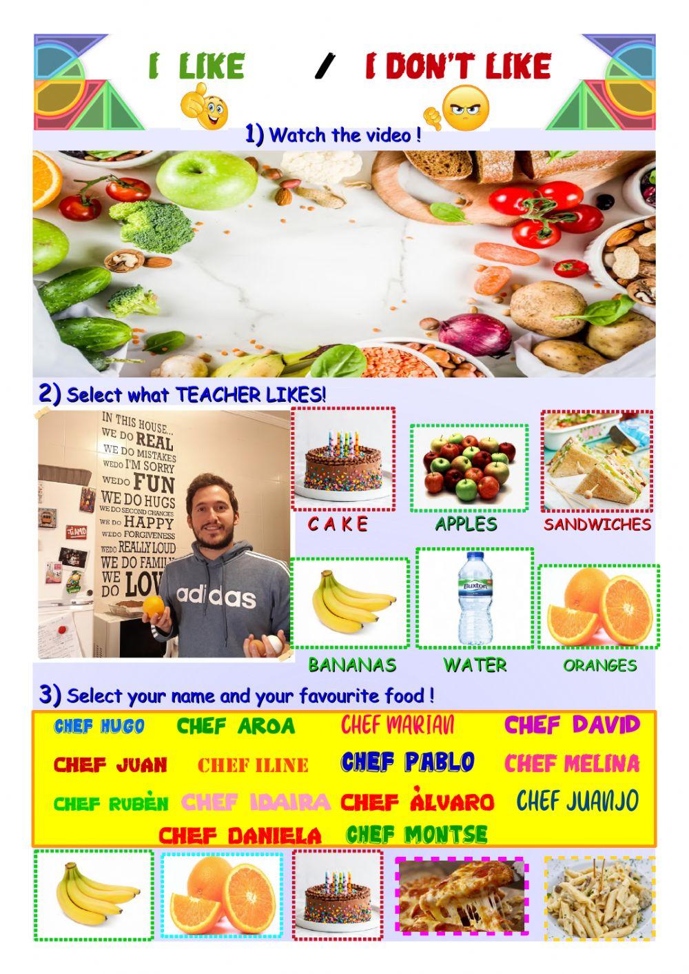 Likes and dislikes in Rena