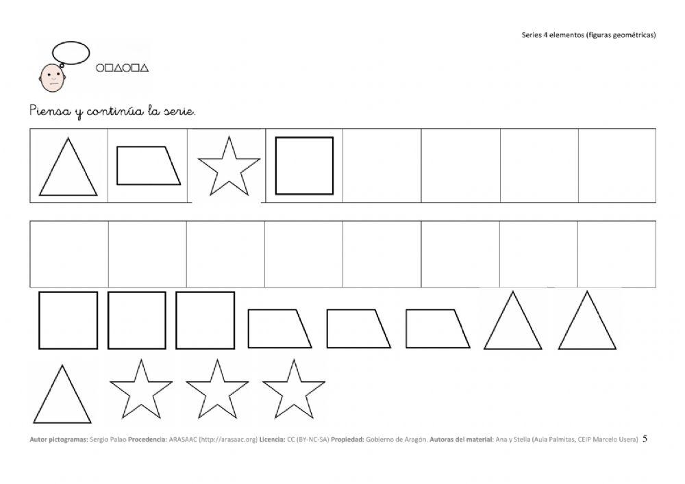Series 4 elementos formas geometricas 1