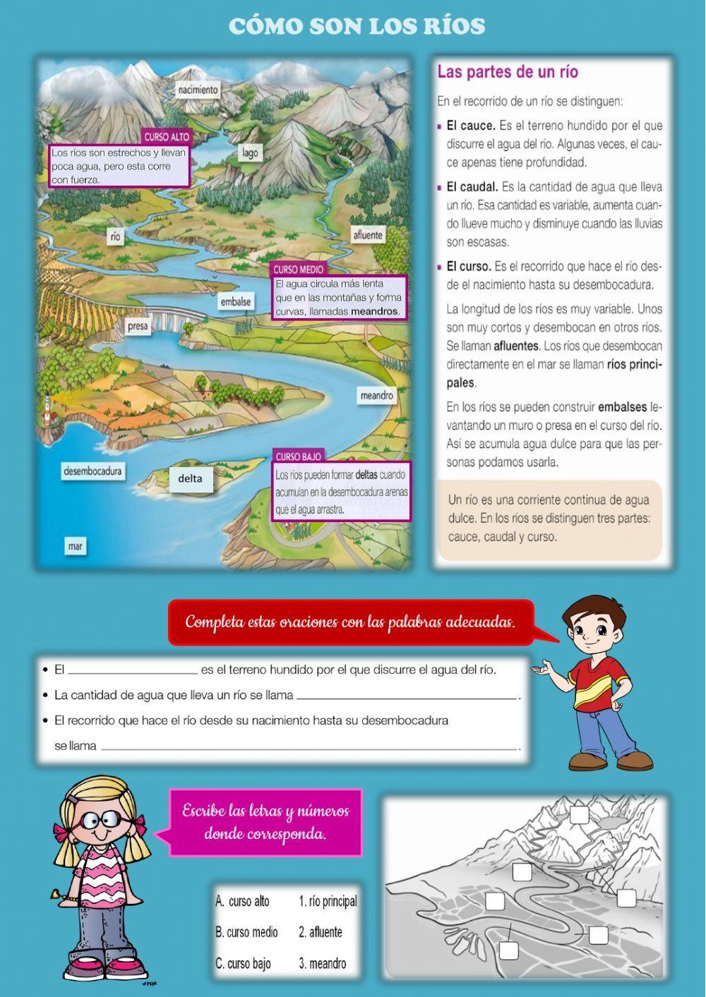 El agua: en los paisajes y ríos