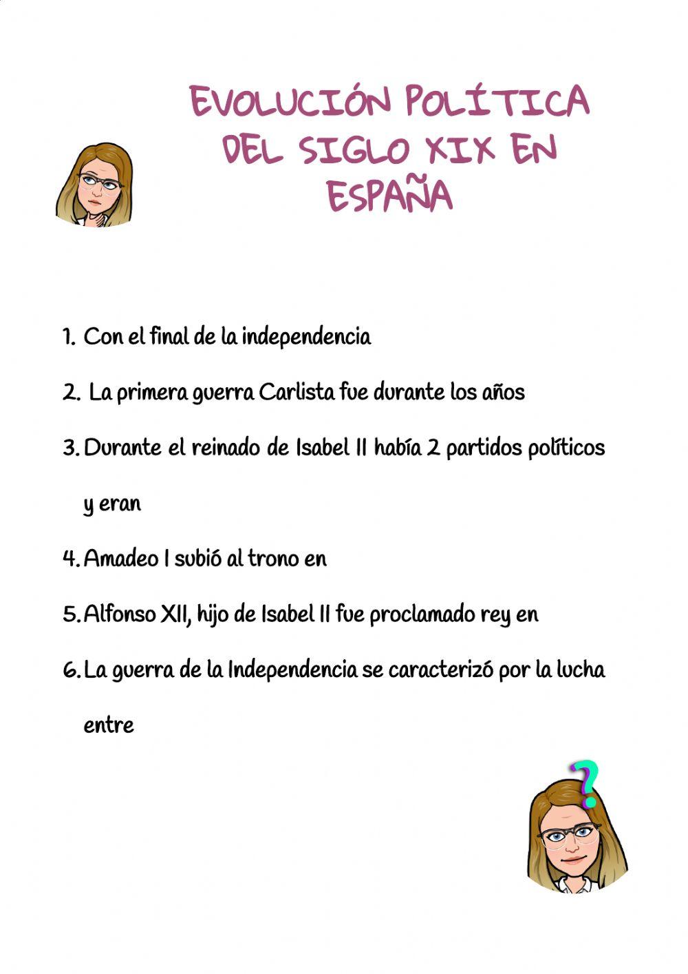 Siglo XIX en España