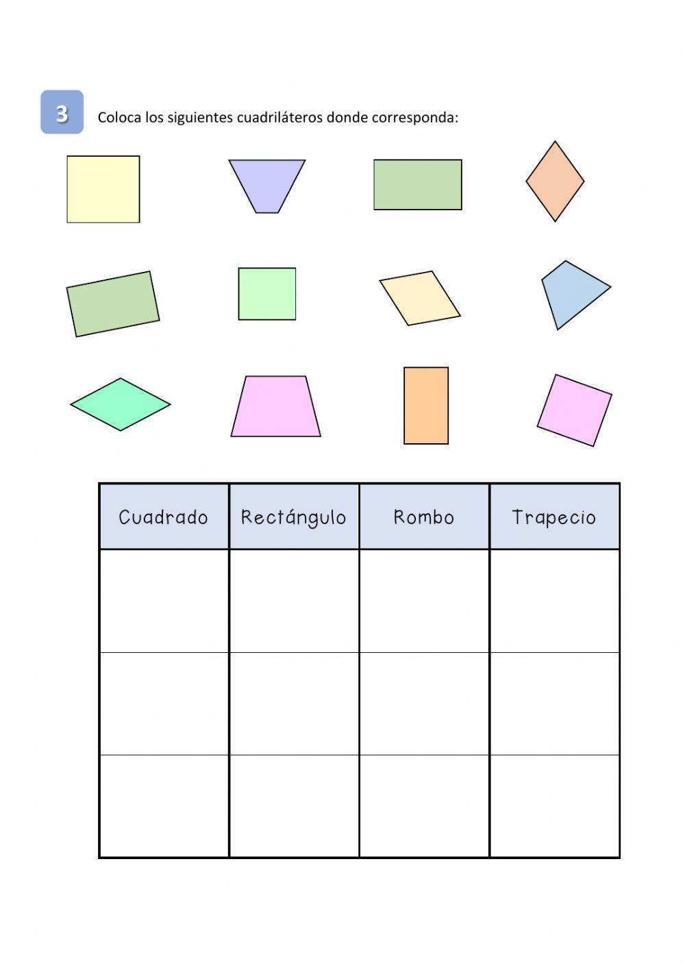 Triángulos y cuadriláteros