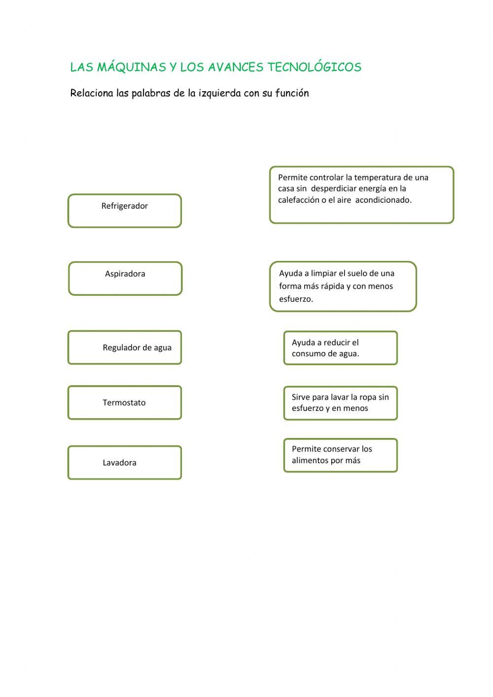 MÁQUINAS Y AVANCES TECNOLÓGICOS