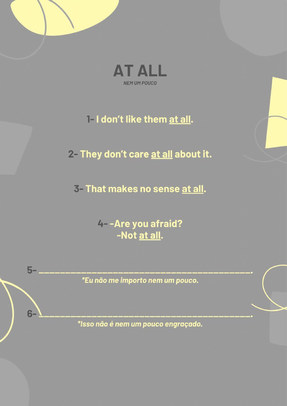 Talk, tell, say, speak...