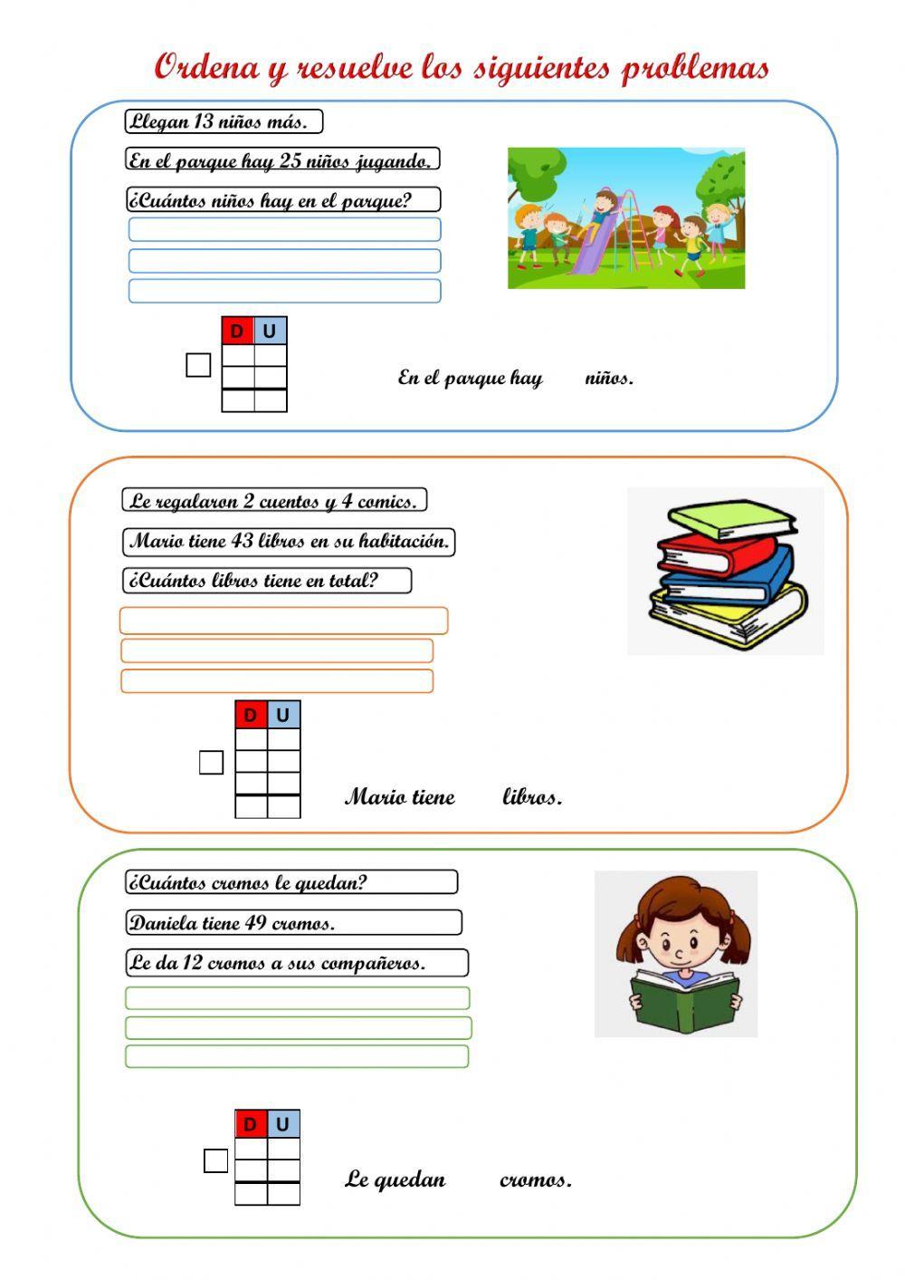 Problema sumas y restas