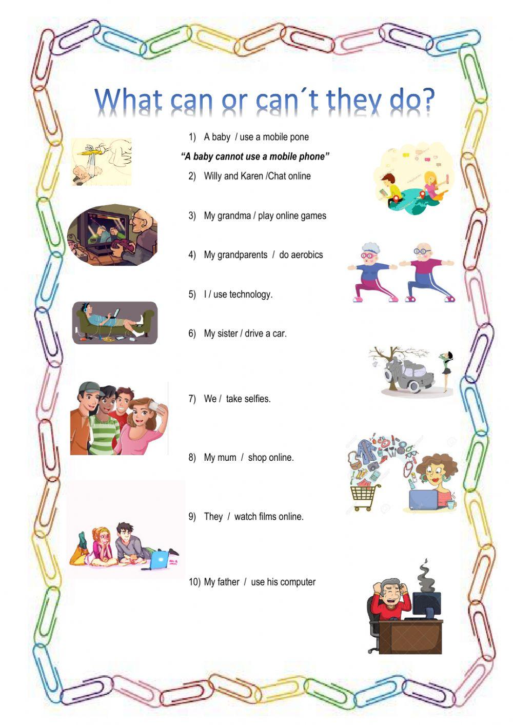 What can - can't they do?