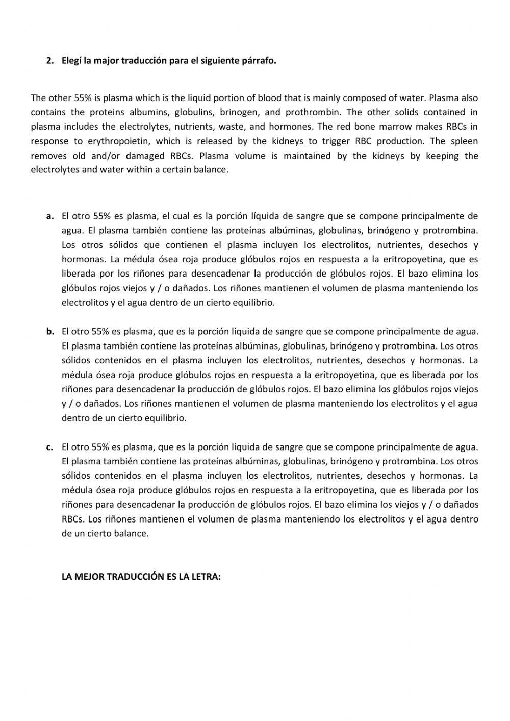 Traducción-comprensión