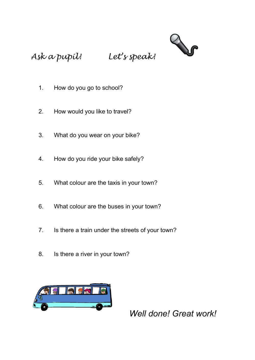 Let's talk about transport