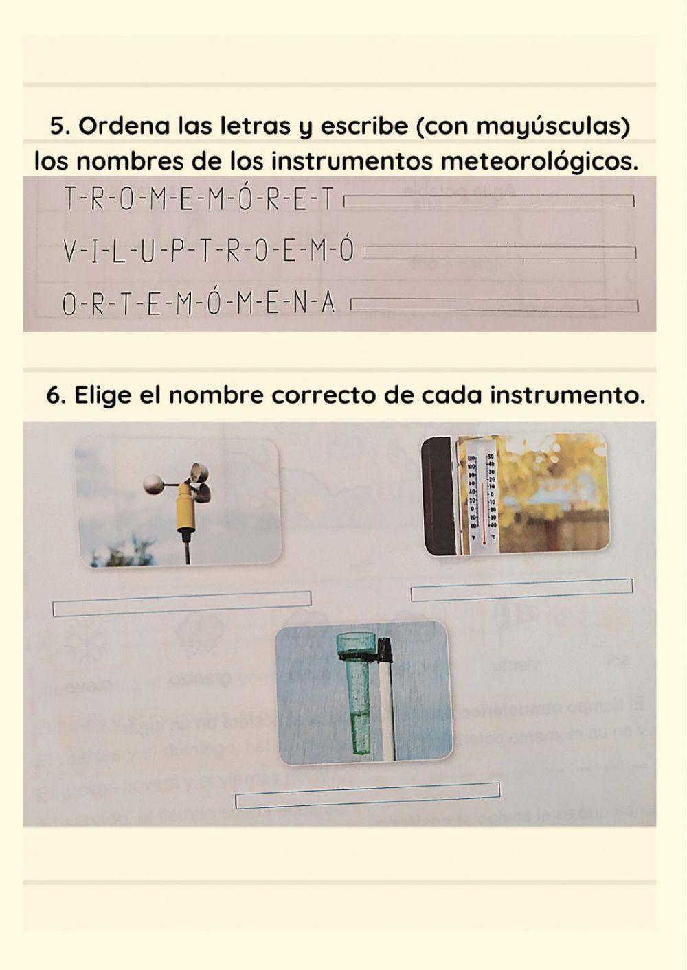 El estudio del tiempo atmosférico