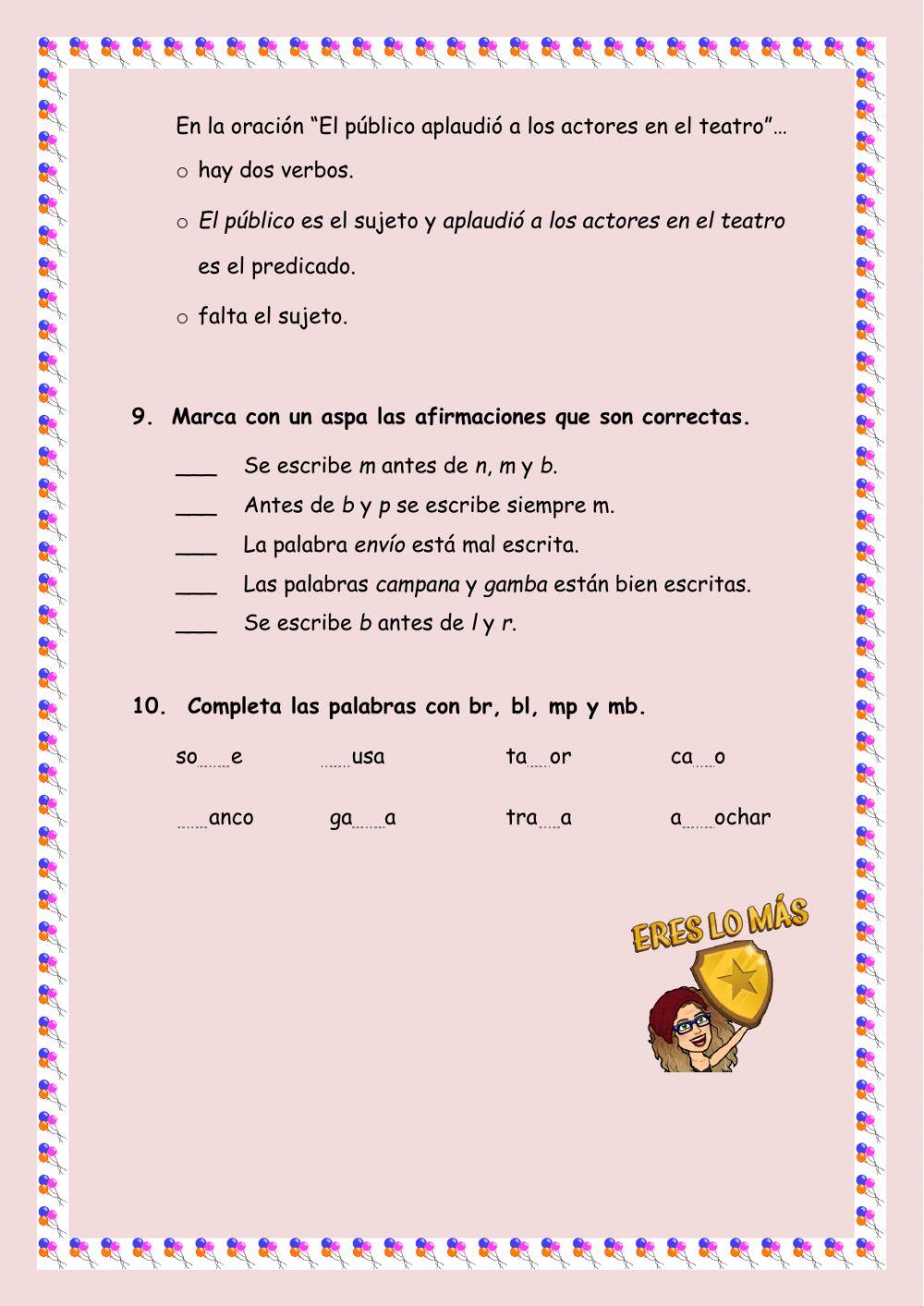 Repaso final del tema 10 y 11