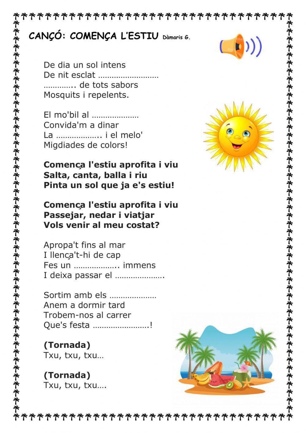 Canço comença l'estiu