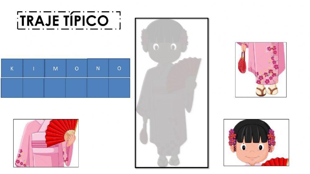 Kimono niña