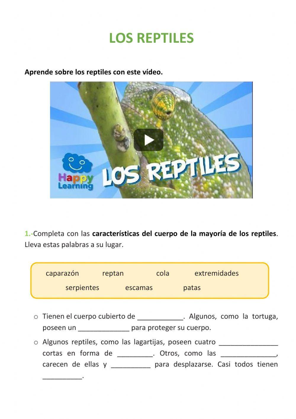 Los reptiles