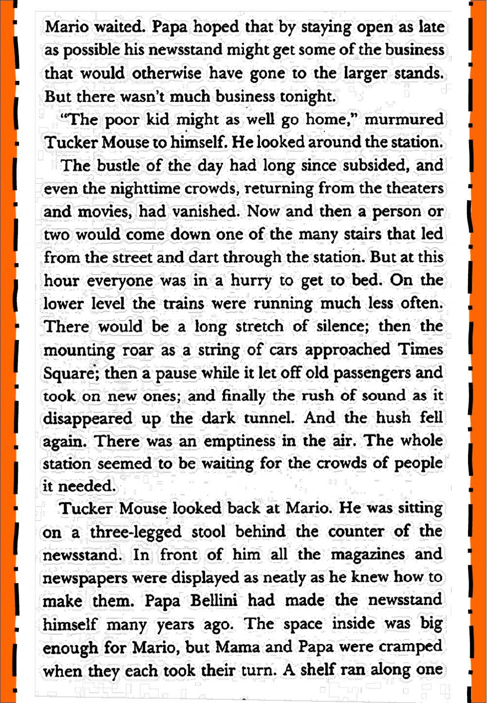 Literature W15 Wednesday