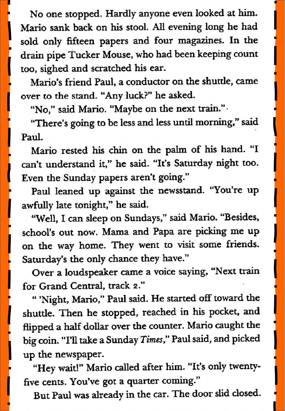 Literature W15 Wednesday