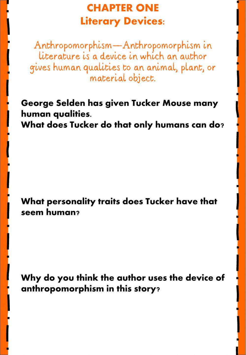 Literature W15 Wednesday