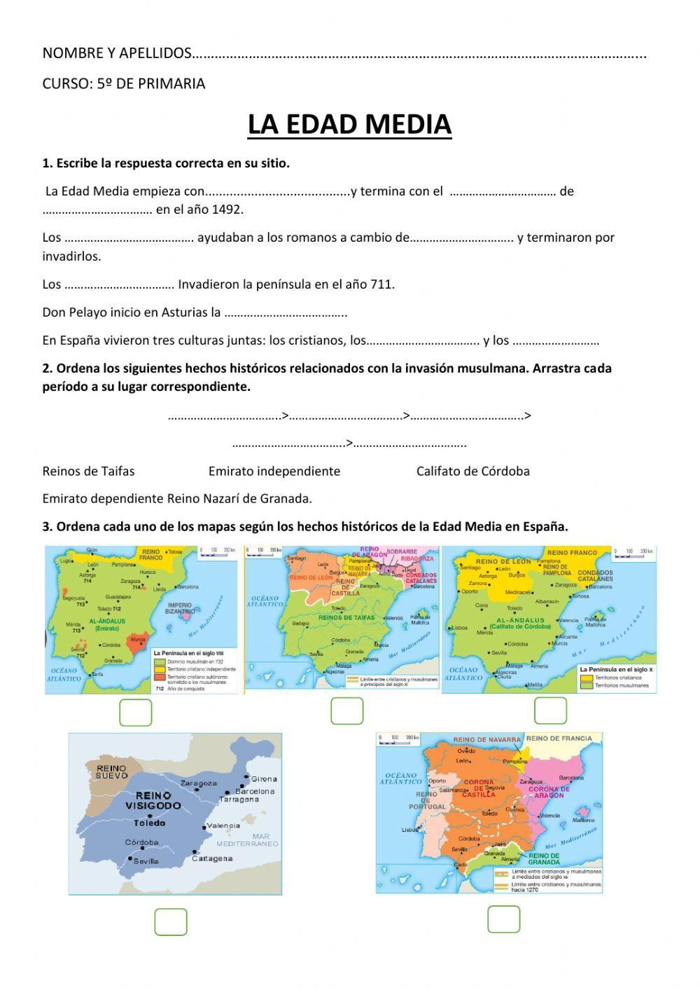 Edad Media 5º de Primaria