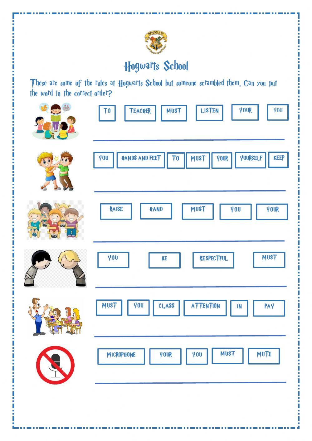 Hogwarts School Rules-Part 2