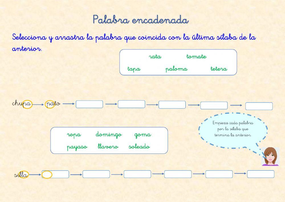 Palabras encadenadas