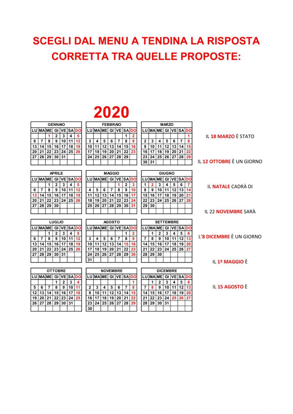 Il calendario