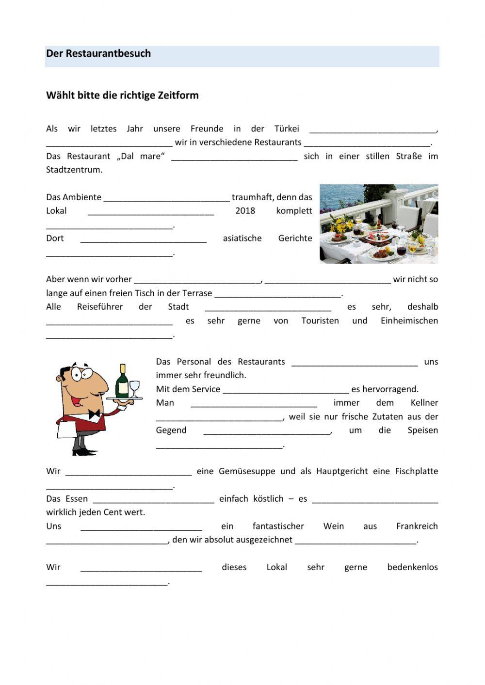 Restaurant Besuch - Kritik