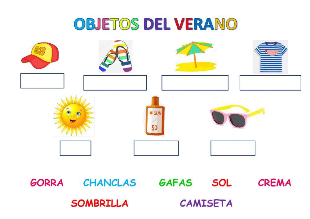 Objetos del verano